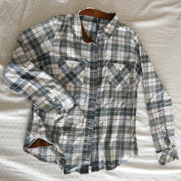 Kuhl Plaid Flannel Shirt - Picture 1 of 6